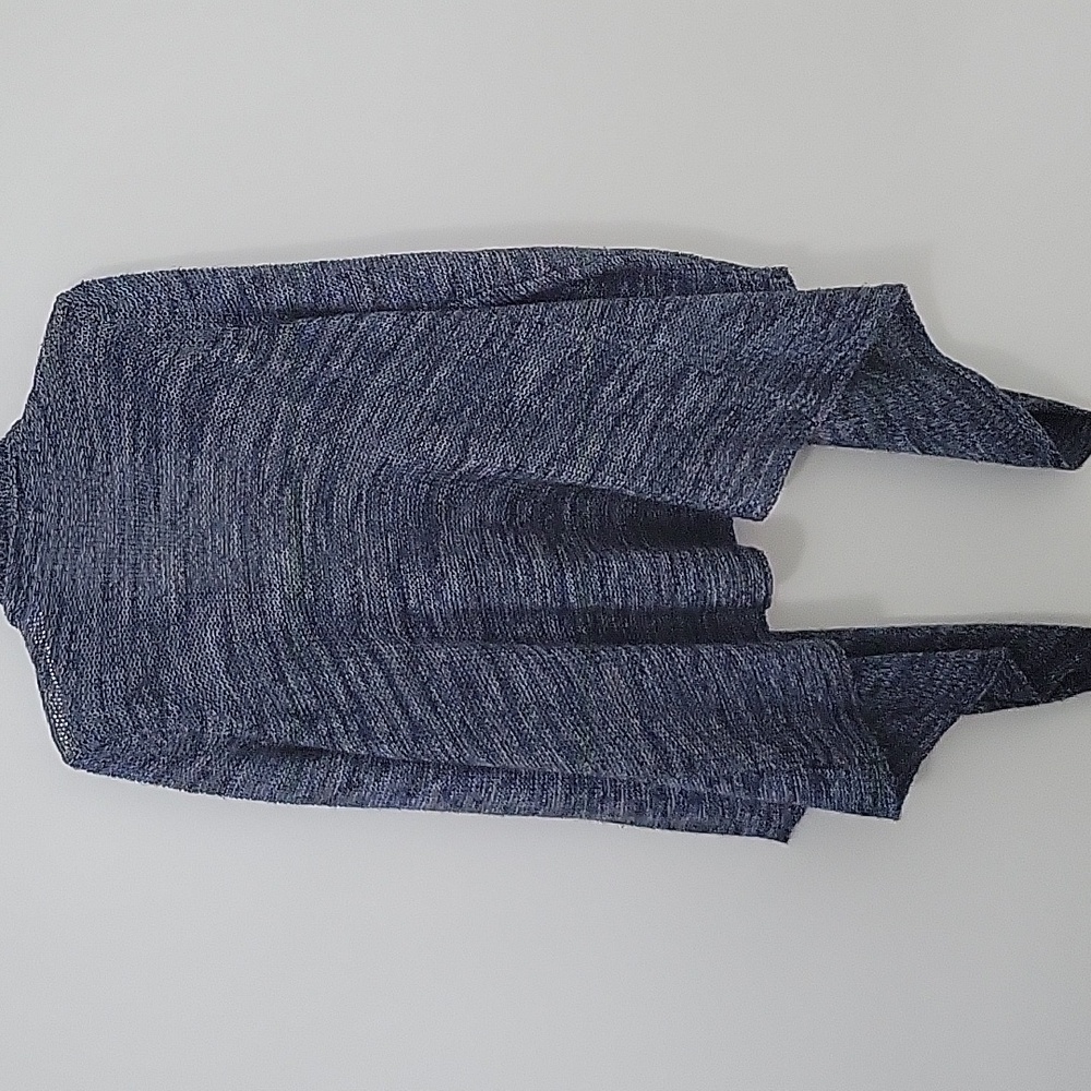 Torrid Navy Shawl Open Cardigan Sweater Size 2 (18/20) - Picture 5 of 7